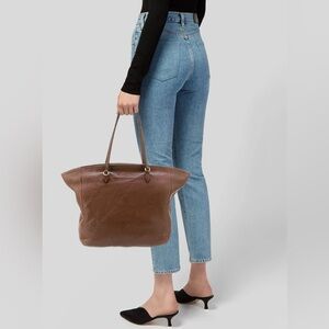 Gucci Pebble Leather Bree Tote